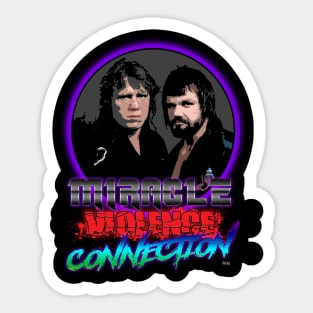 MIRACLE VIOLENCE CONNECTION Sticker